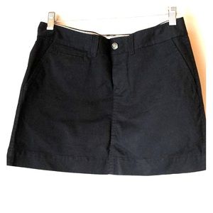 OLD NAVY Black khaki skirt